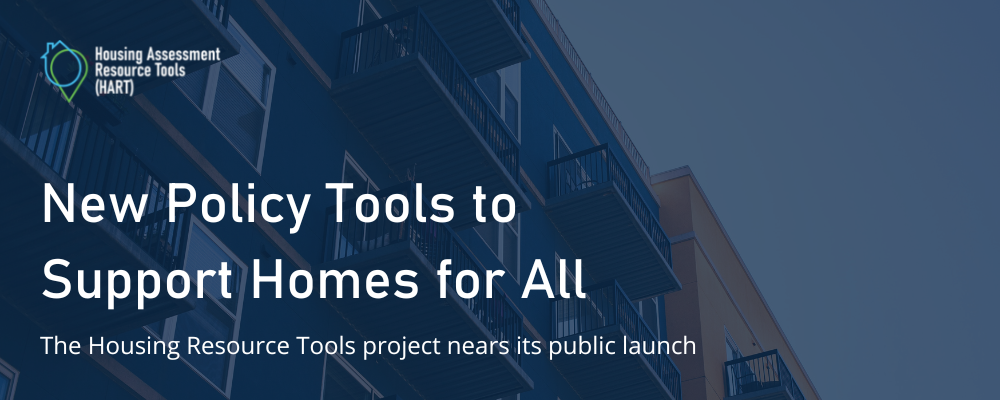 New Policy Tools to Support Homes for All Banner
